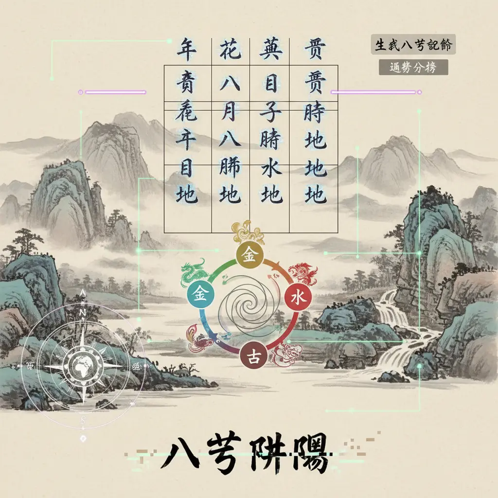 生辰八字 - 八字排盤