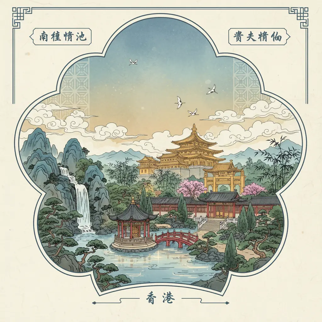 黃大仙廟 - 南蓮園池