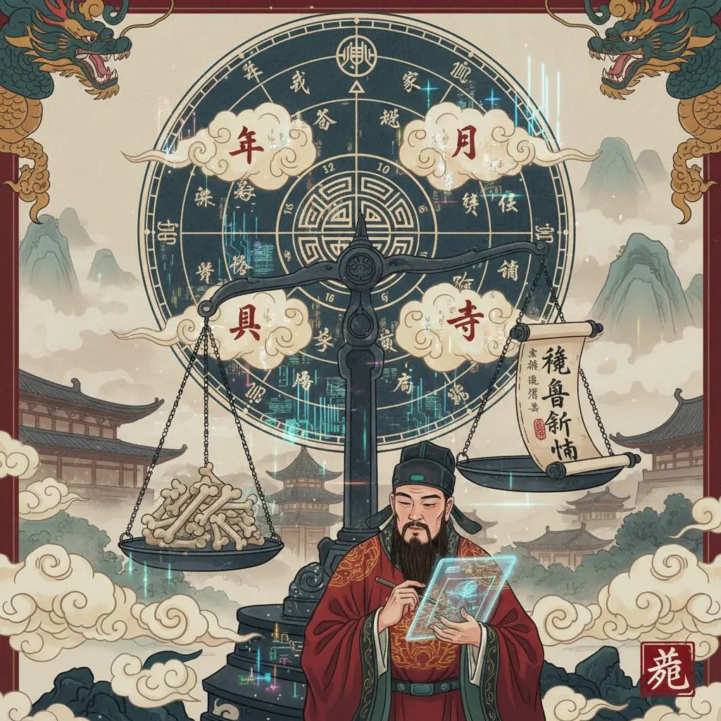 命盤八字 - 稱骨算命