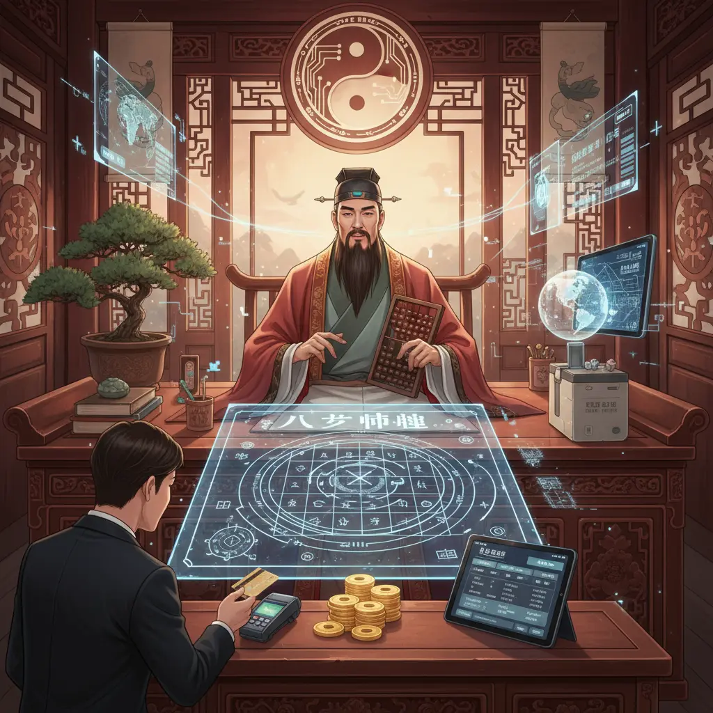 風水師收費 - 八字命盤