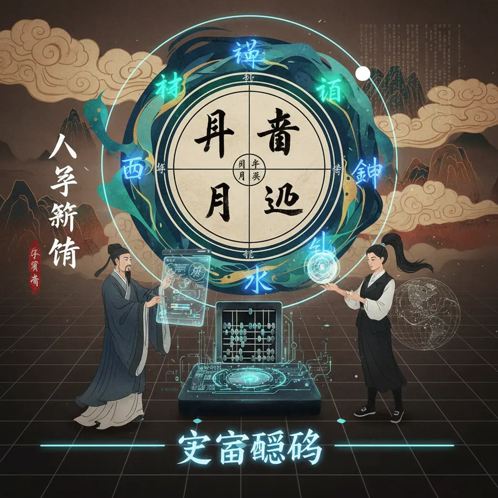八字算命 - 八字命盤