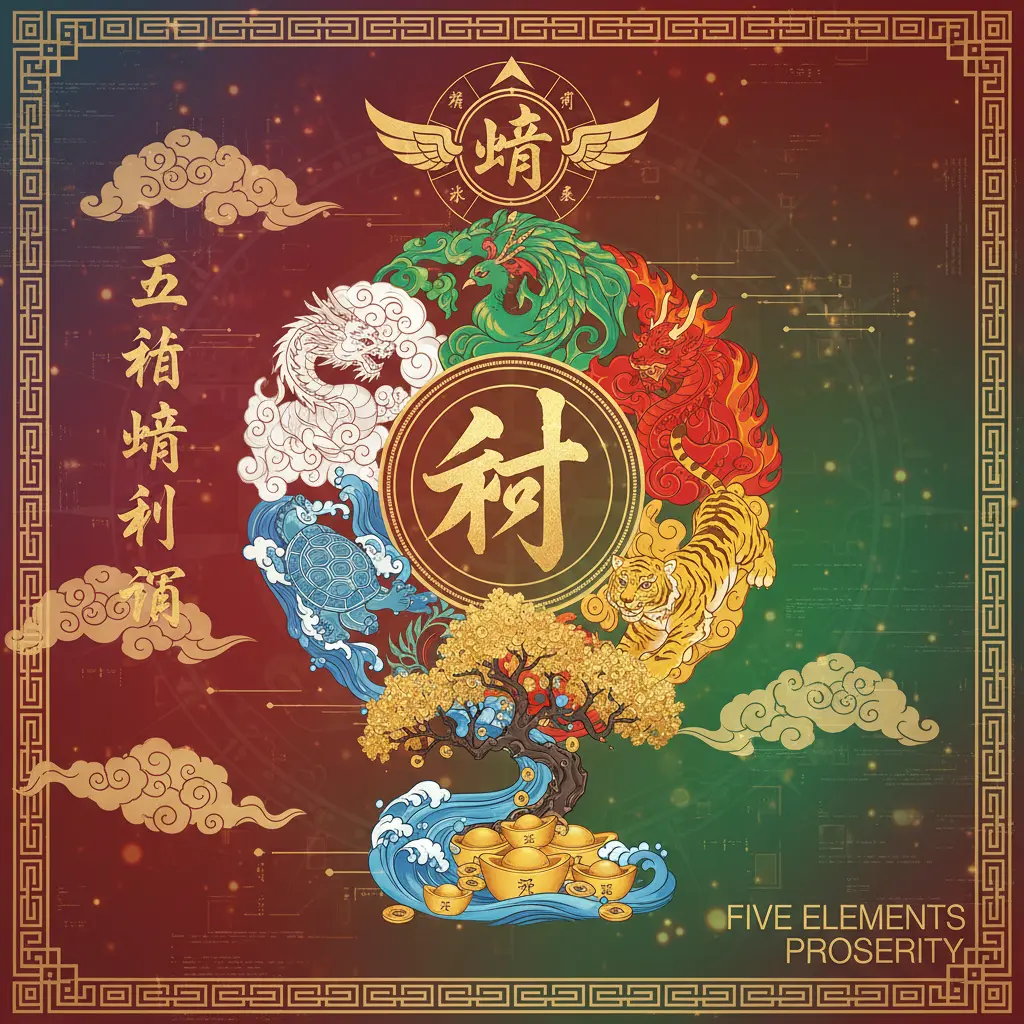 旺財運 - 五行