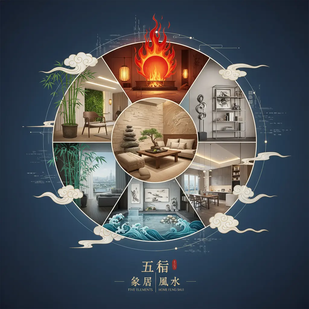 家居風水 - 五行