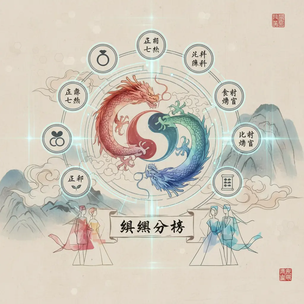 姻緣分析 - 十神理論