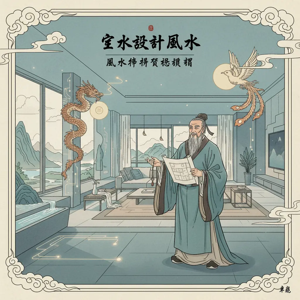 風水師傅資格 - 室內設計風水