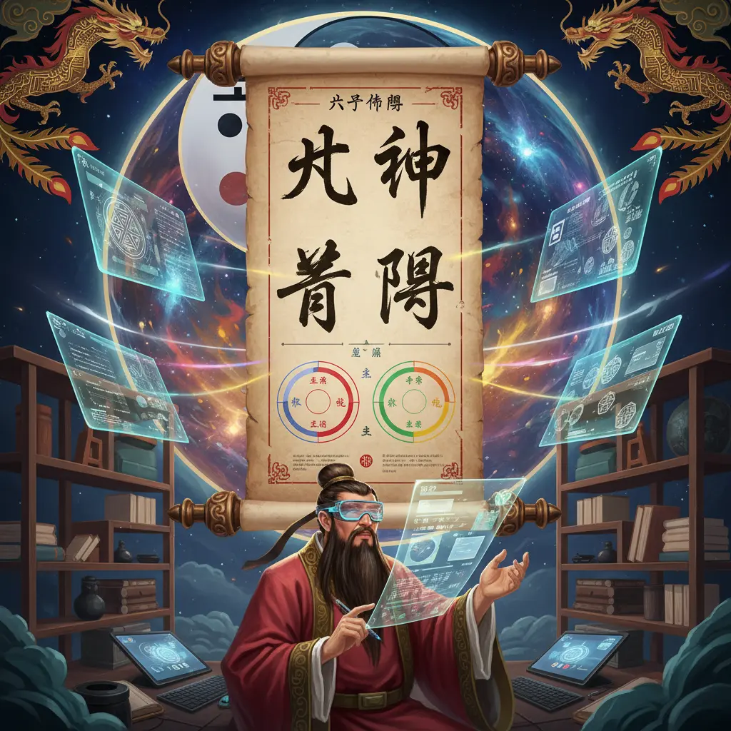 八字批命 - 八字命盤