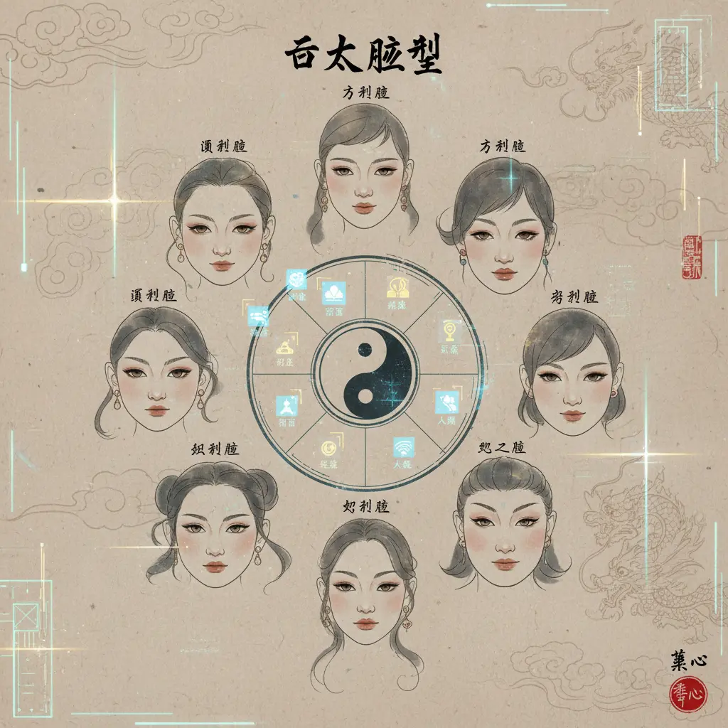 面相分析 - 十大臉型