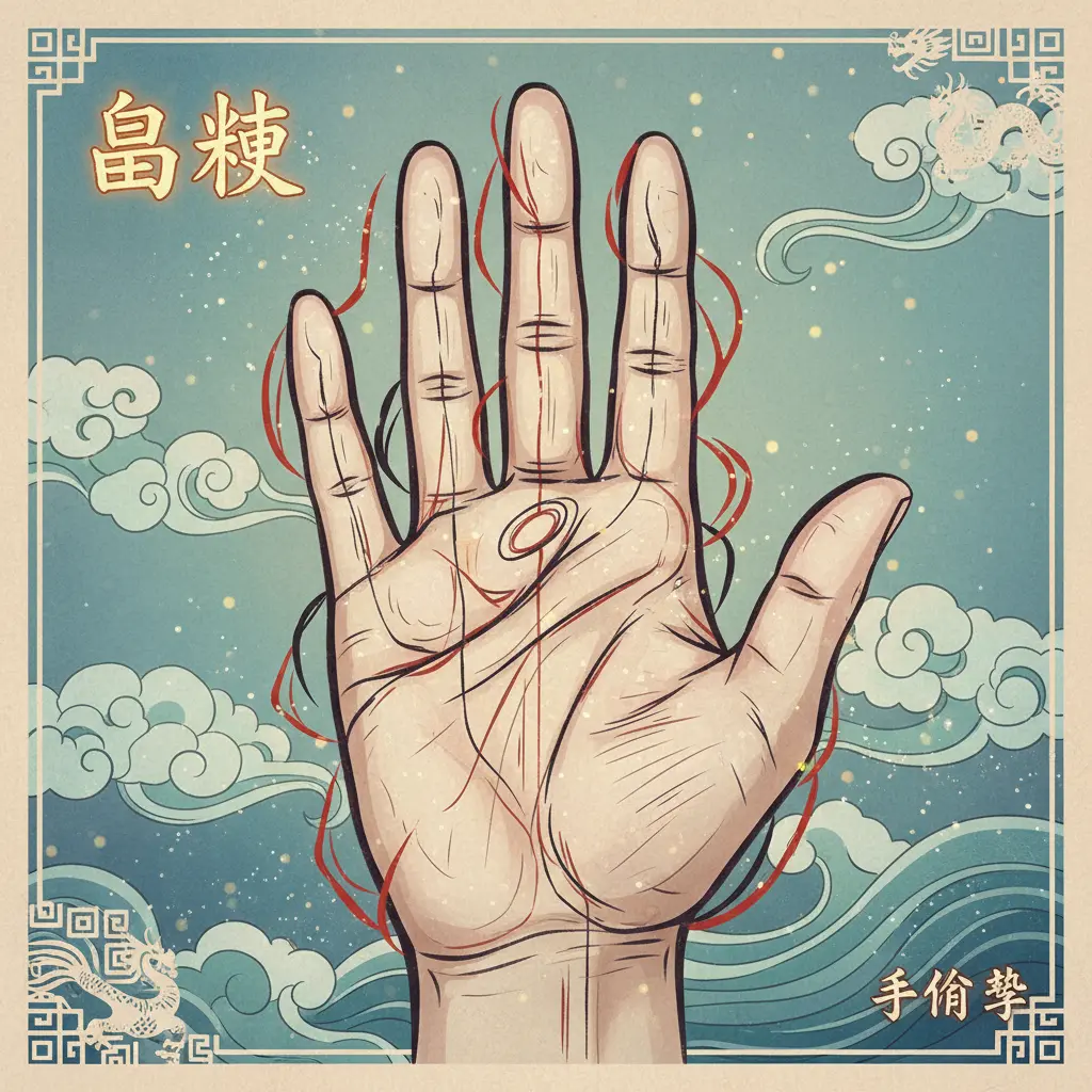 手相學 - 島紋