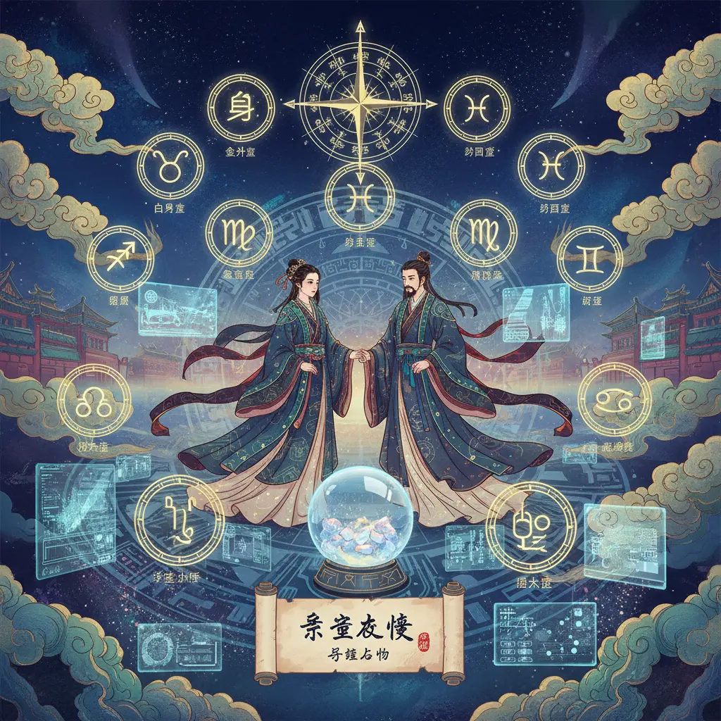 易經占卜 - 星座愛情