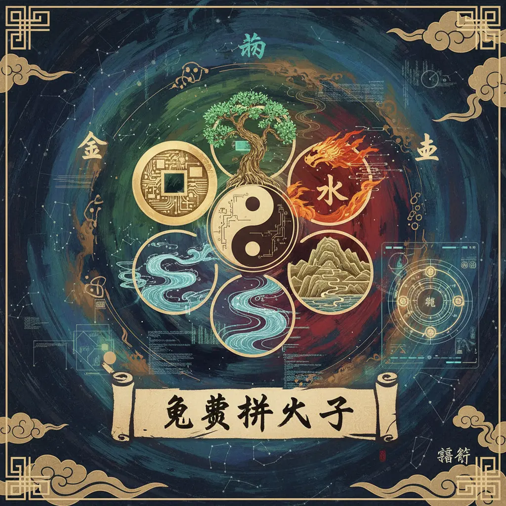 免費排八字 - 金木水火土