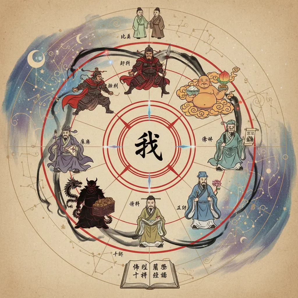 命理解讀 - 十神