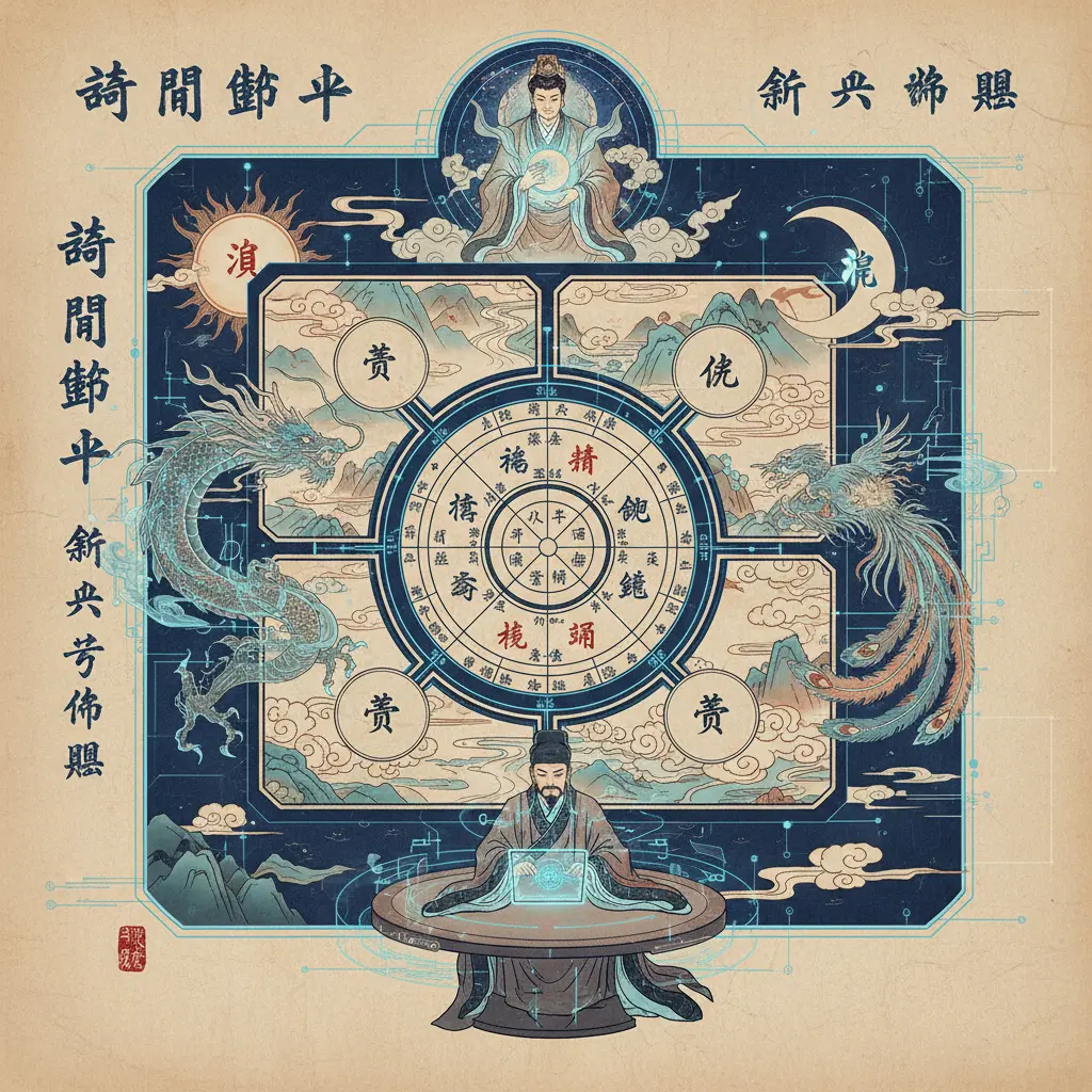 算八字命盤 - 奇門遁甲