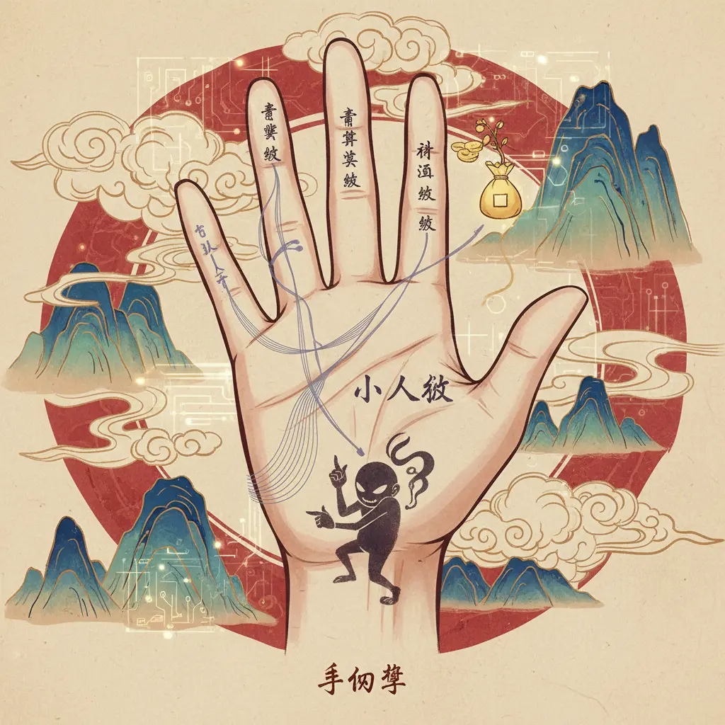 手相學 - 小人紋