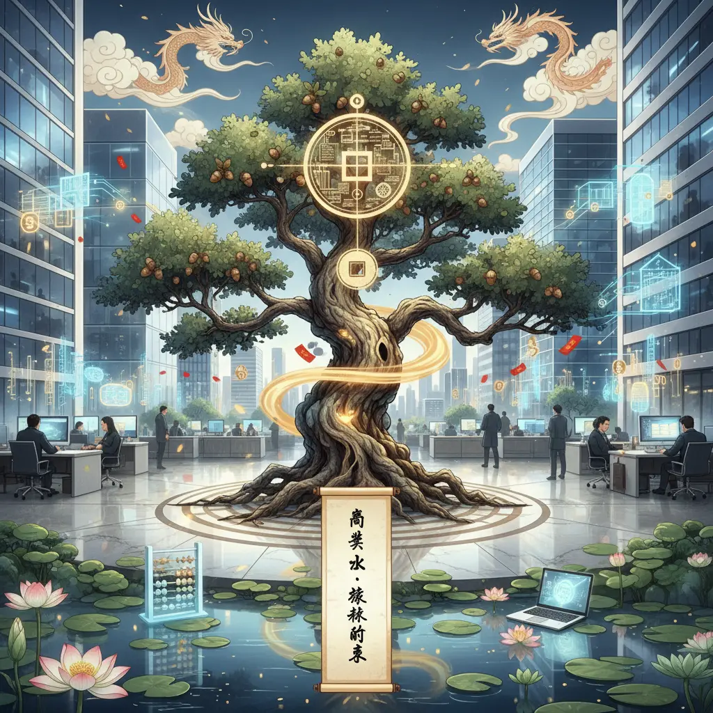 商業風水 - 橡樹