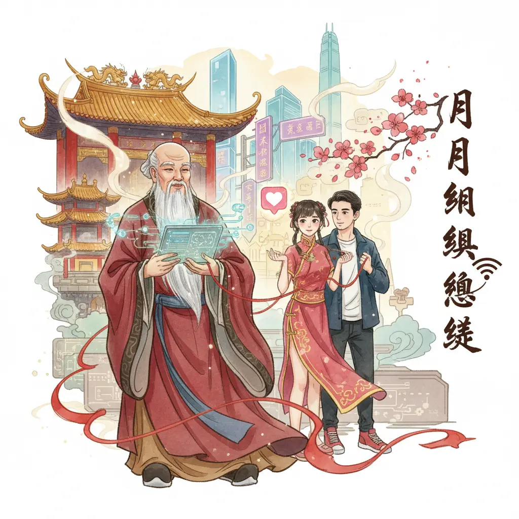 黃大仙廟 - 月老