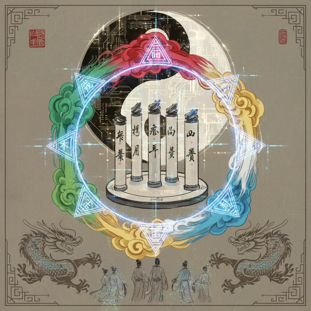 五行八卦 - 四柱