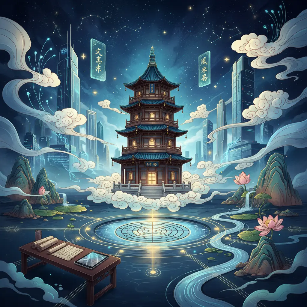 風水佈局 - 文昌塔