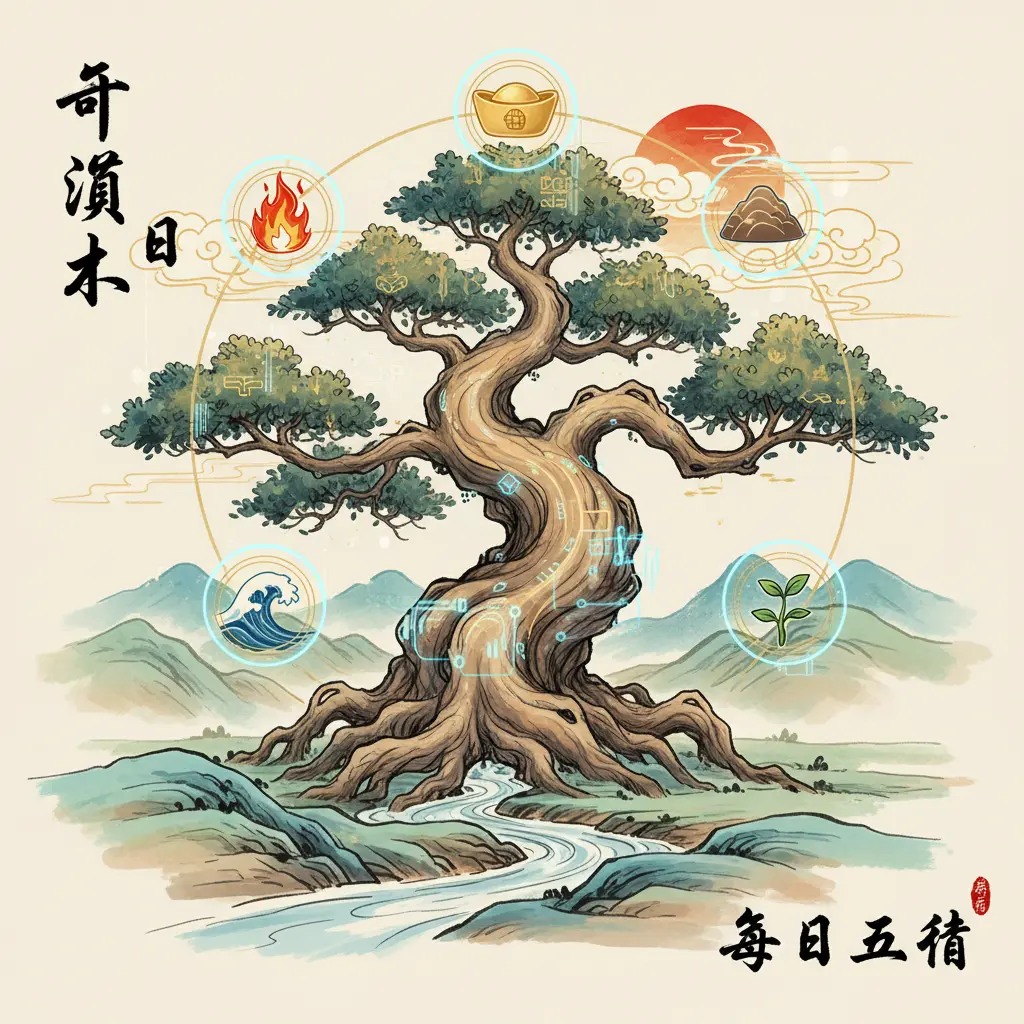 每日五行 - 甲寅木日