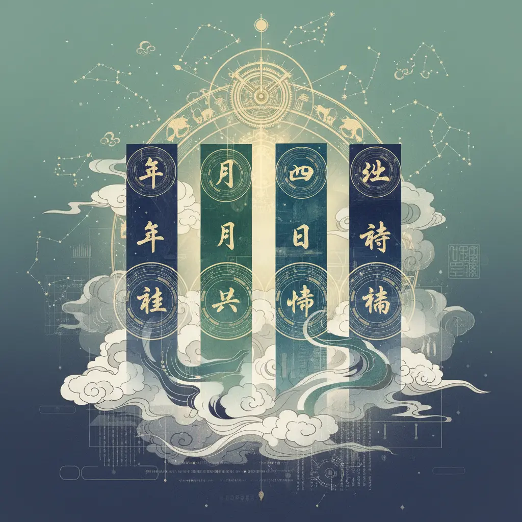 八字命盤 - 四柱