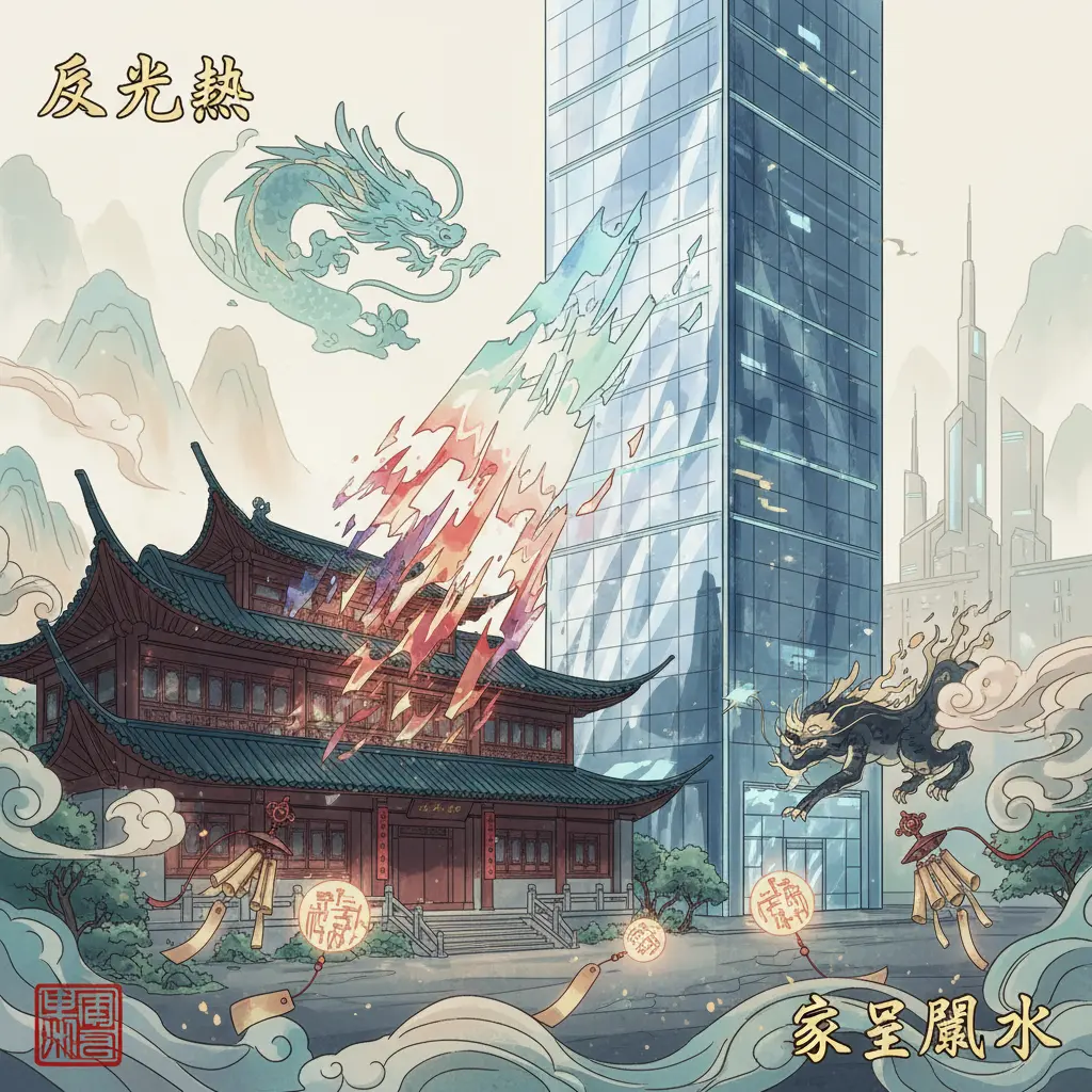 家居風水 - 反光煞