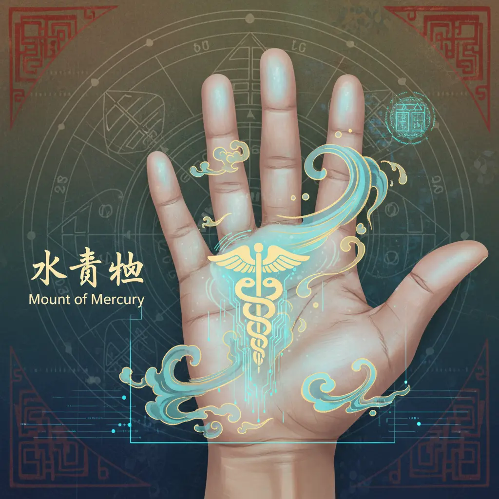 掌相 - 水星丘