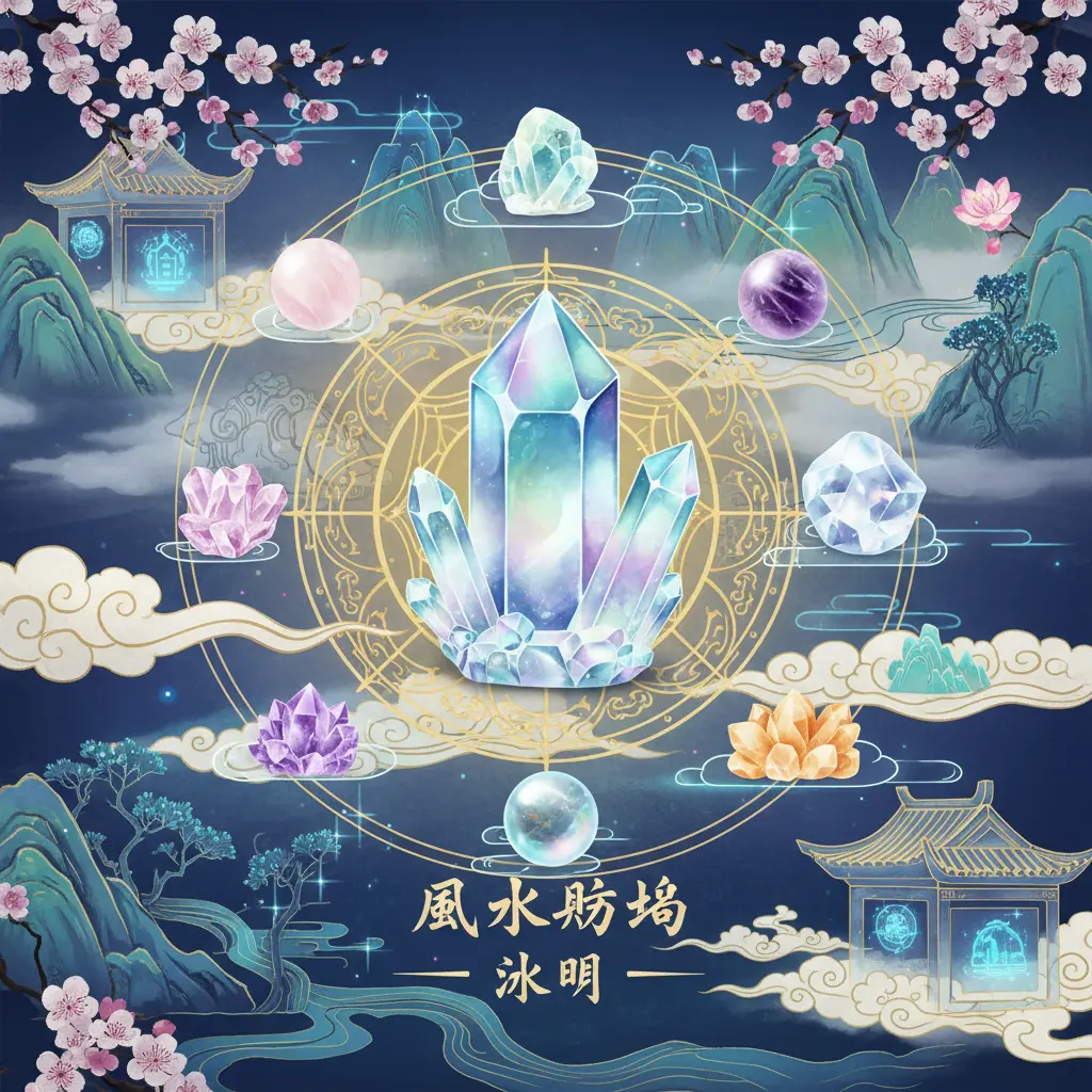 風水佈局 - 水晶