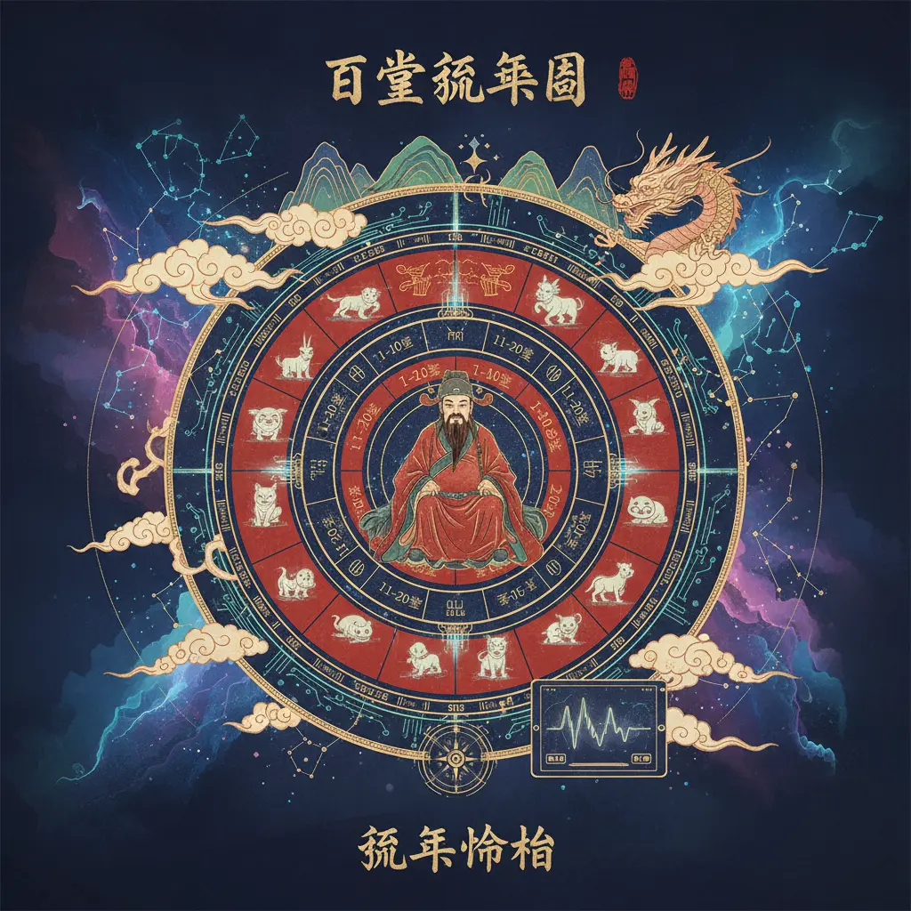 流年命相 - 百歲流年圖