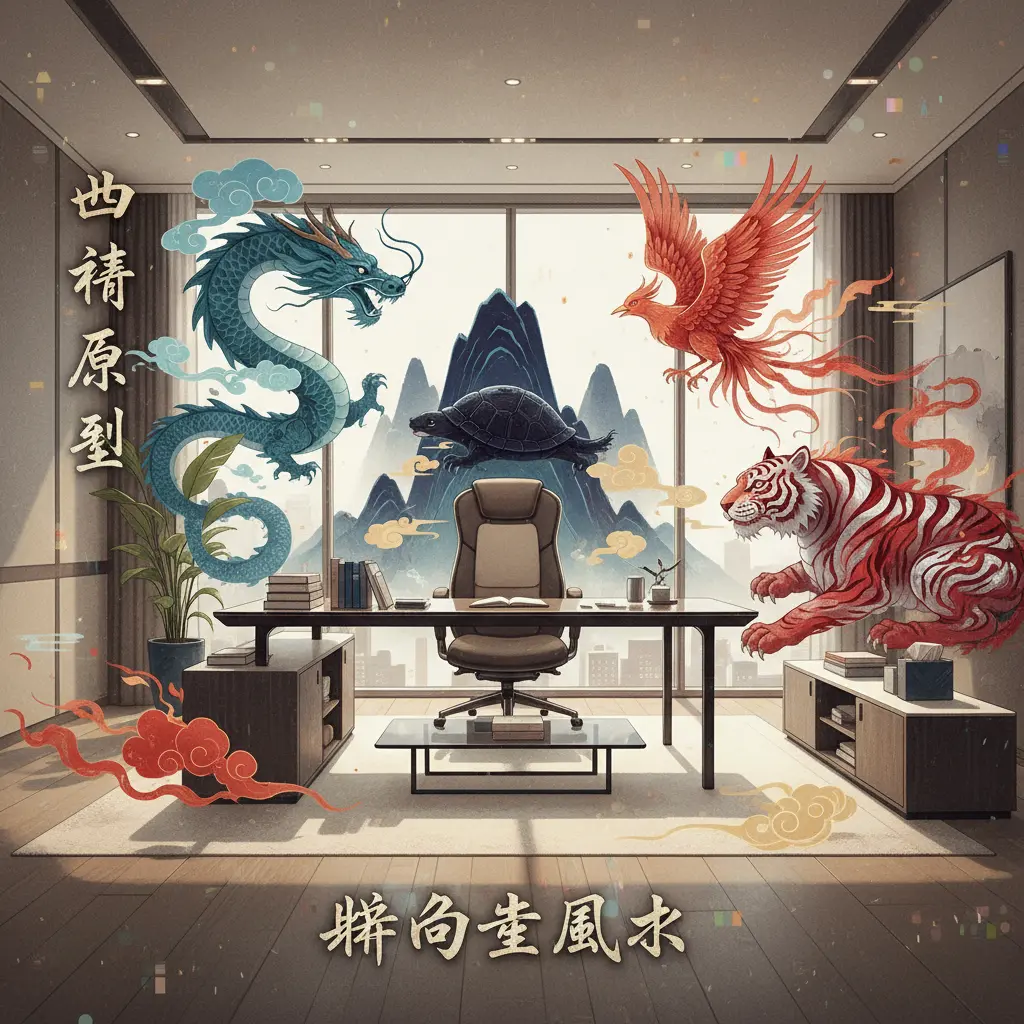 辦公室風水 - 四神原則