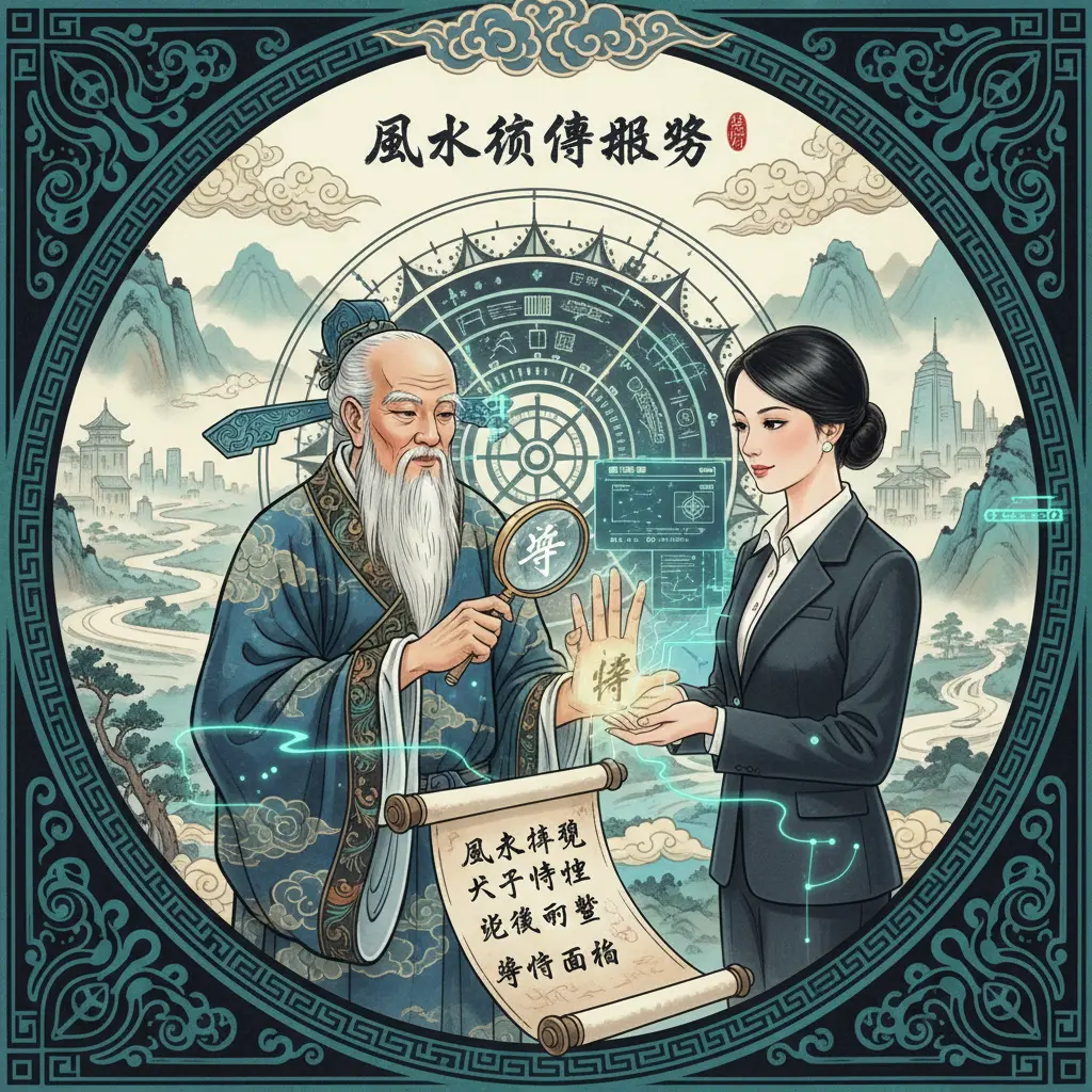 風水師傅服務 - 掌相學