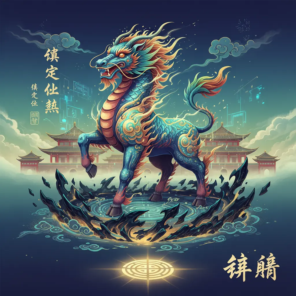 風水化煞 - 麒麟