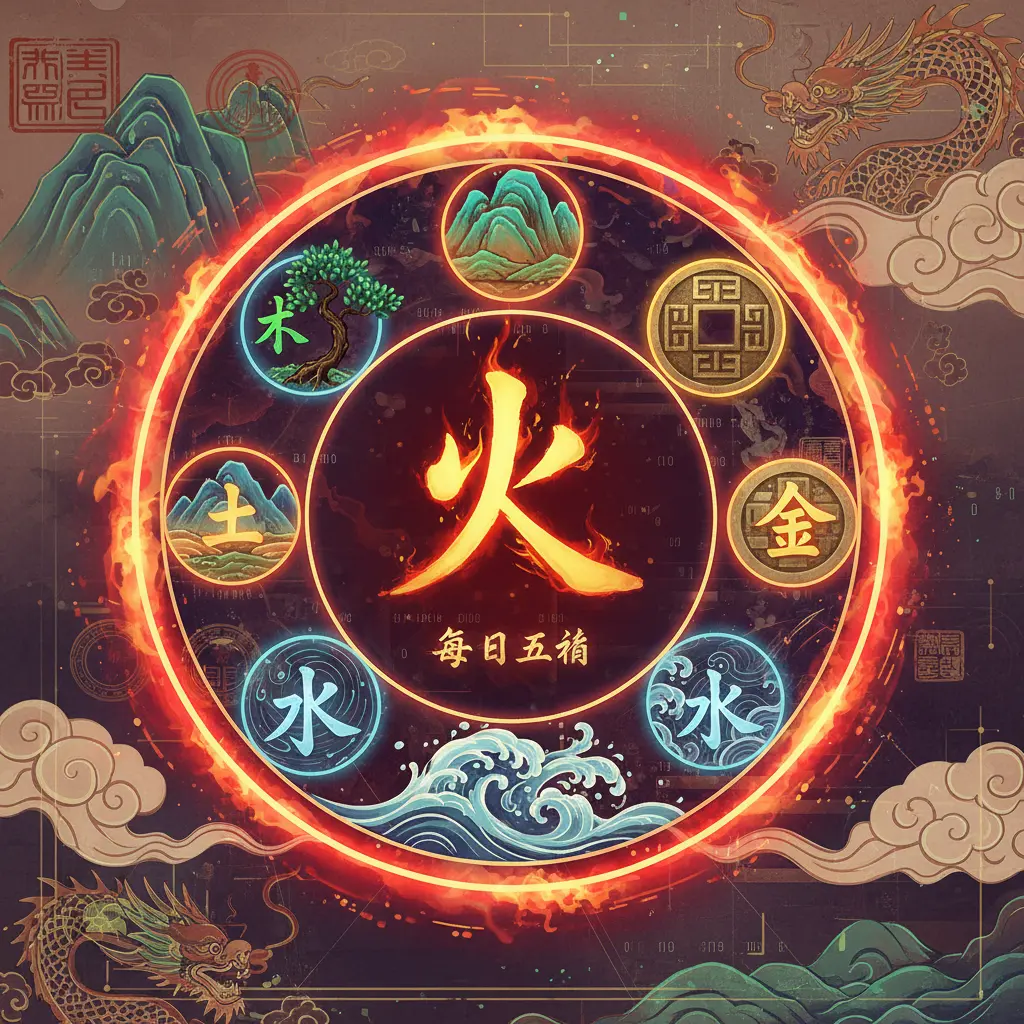 每日五行 - 火