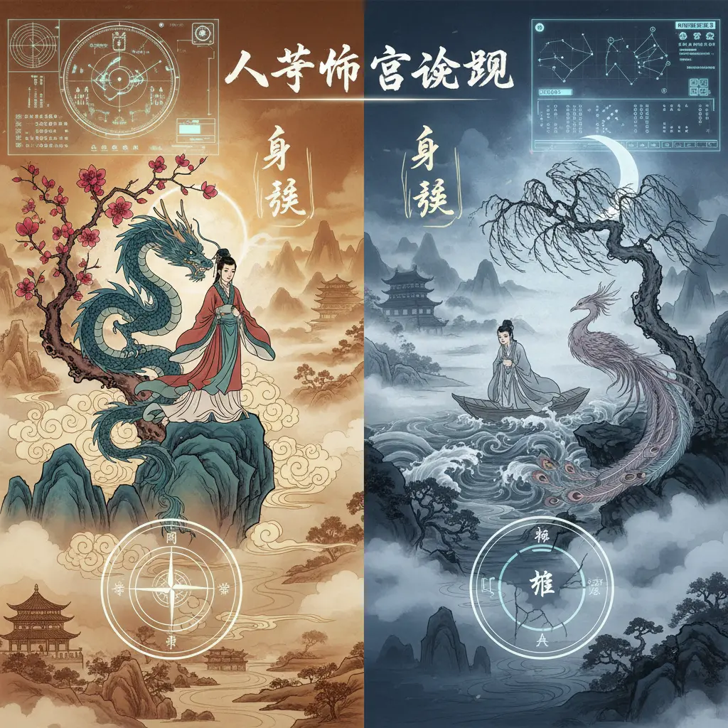 八字命宮查詢 - 身強身弱