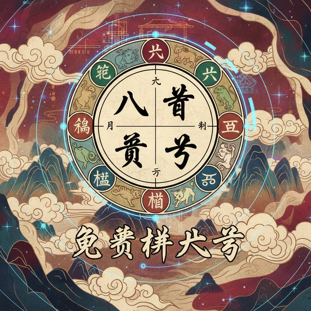 免費排八字 - 八字命盤