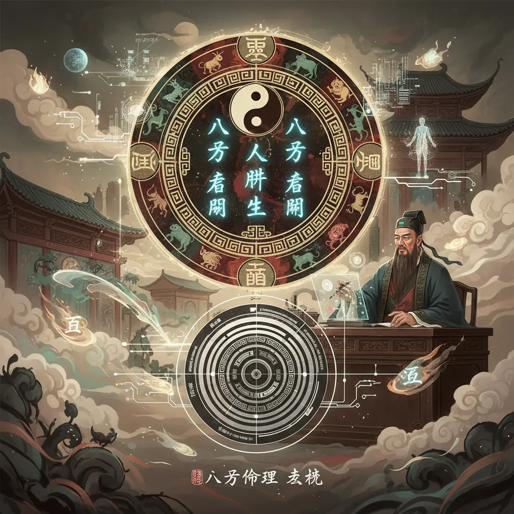 八字批命 - 八字排盤