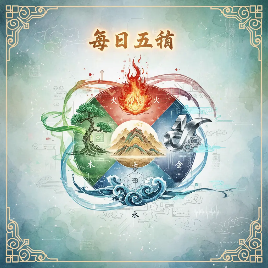 每日五行 - 五行