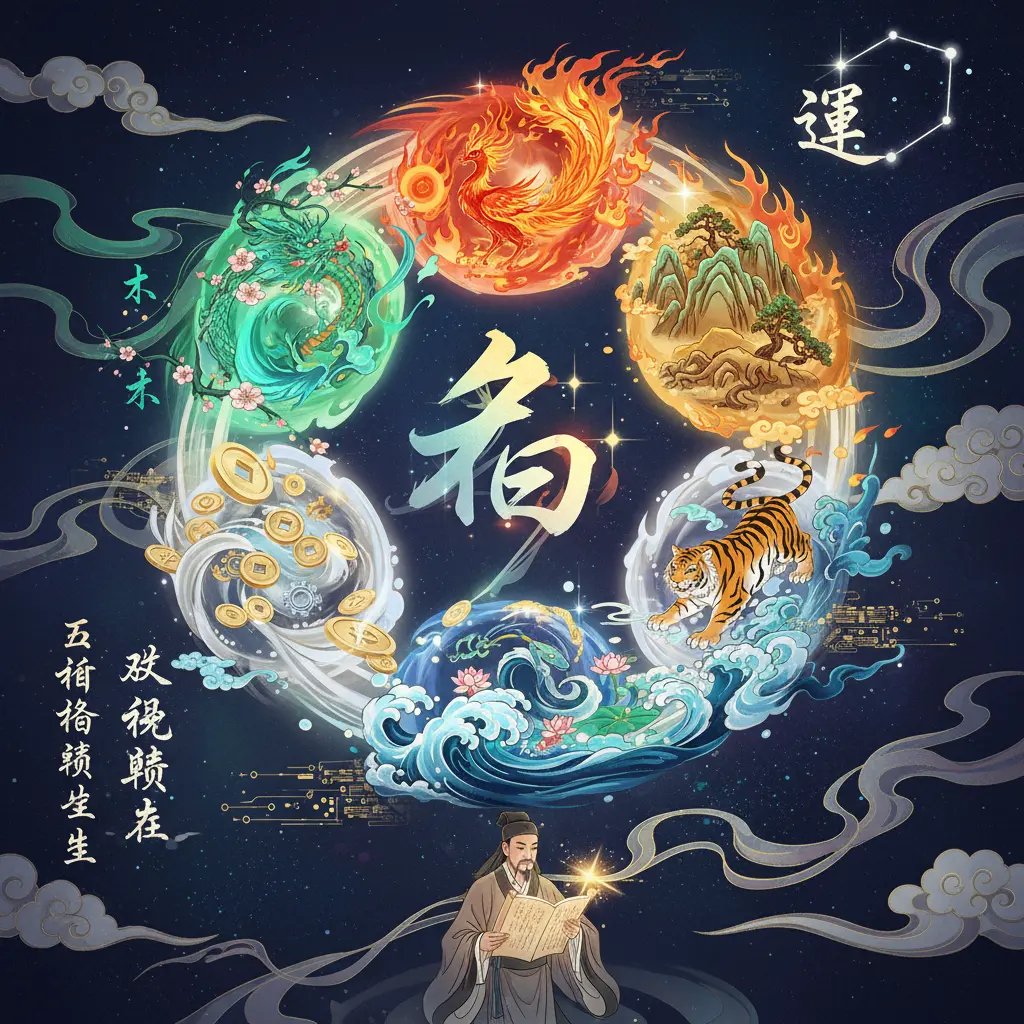 改名轉運 - 五行