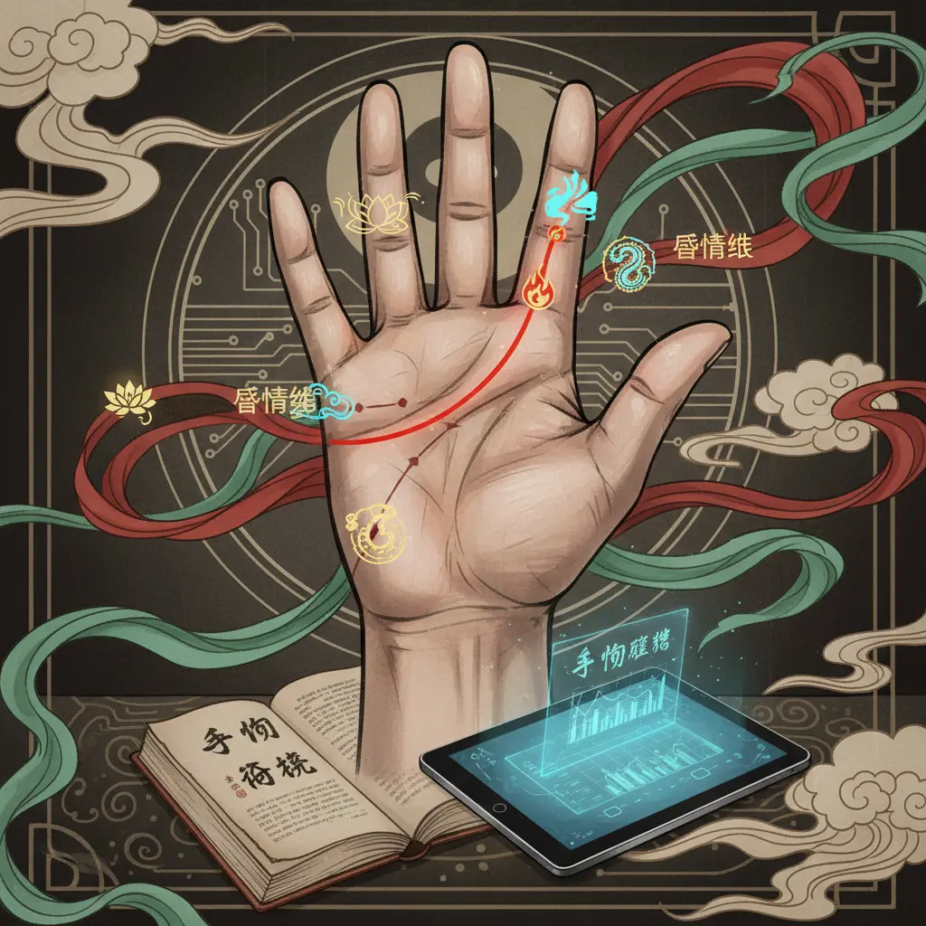 手相解讀 - 感情線