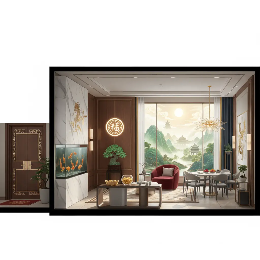 室內設計風水 - 財位