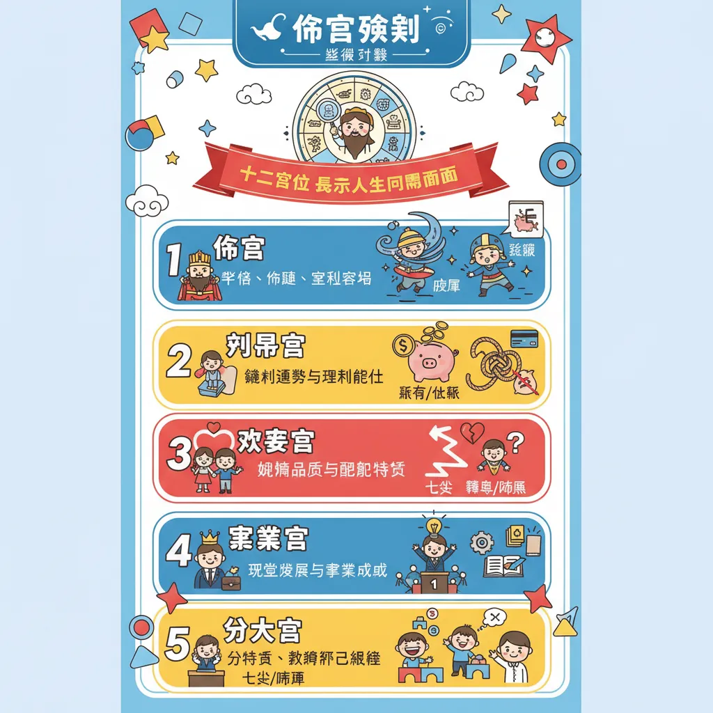 命宮查詢後怎麼看？十二宮位與流年大限完整解讀