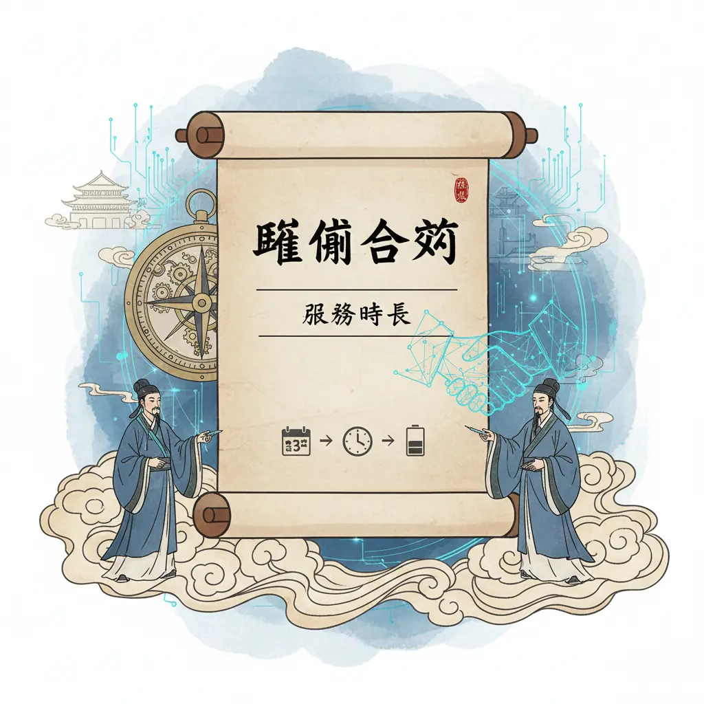 服務時長 - 僱傭合約