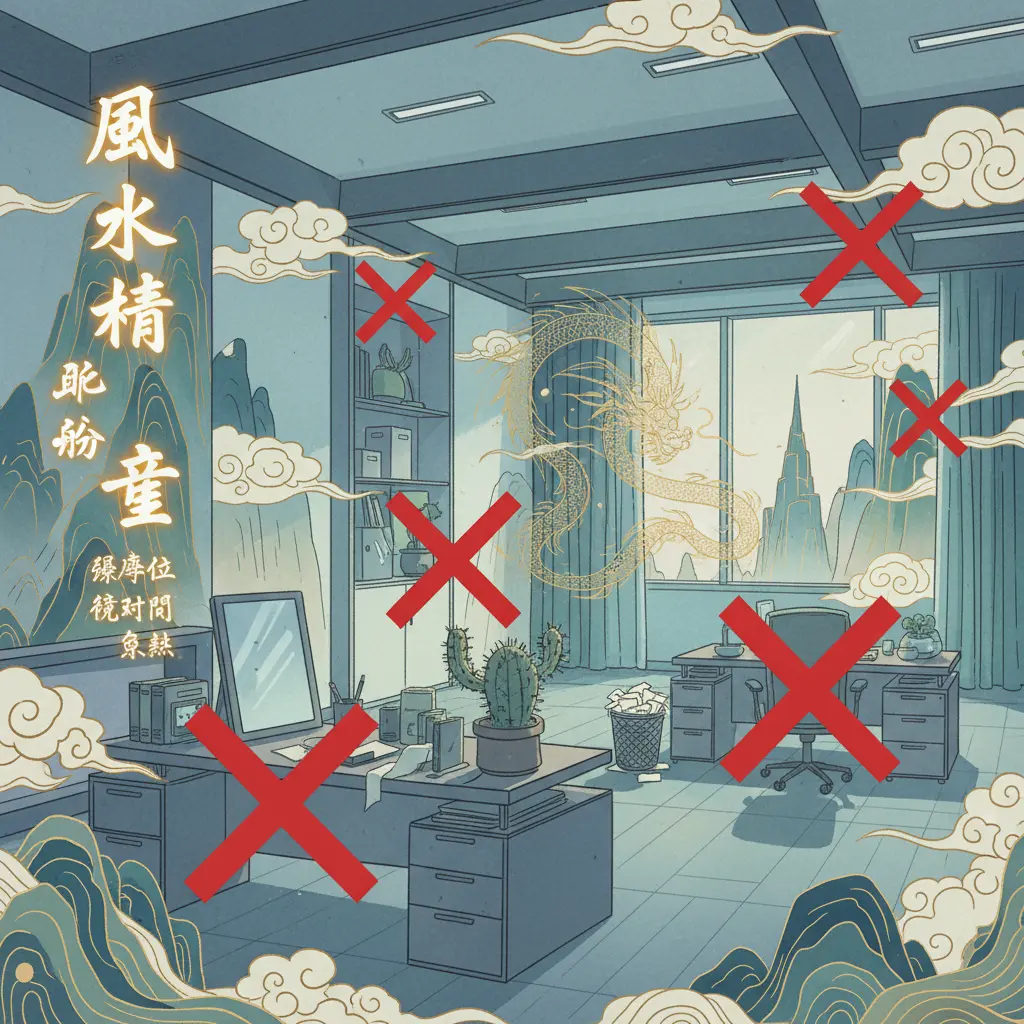 辦公室風水 - 風水禁忌