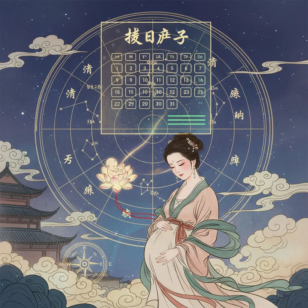 擇日產子 - 紫微鬥數