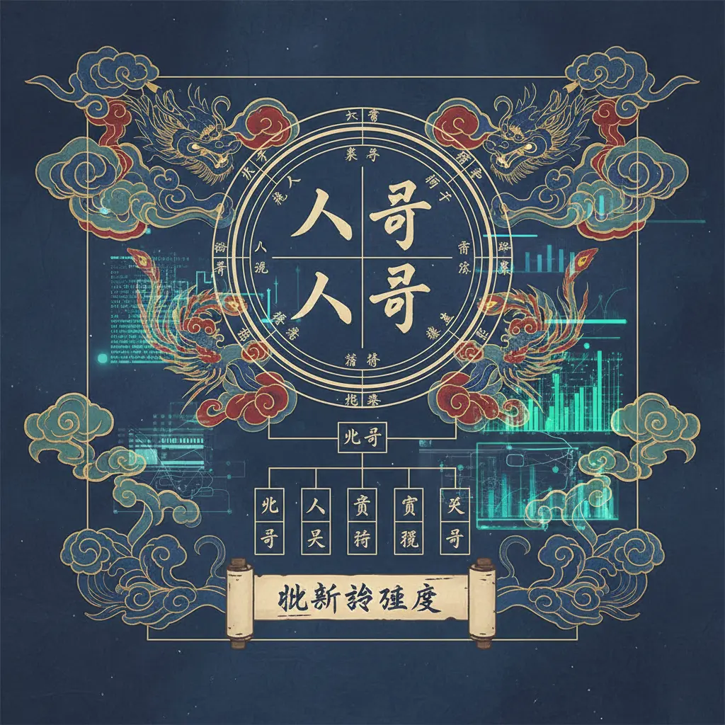 批算詳細度 - 八字排盤