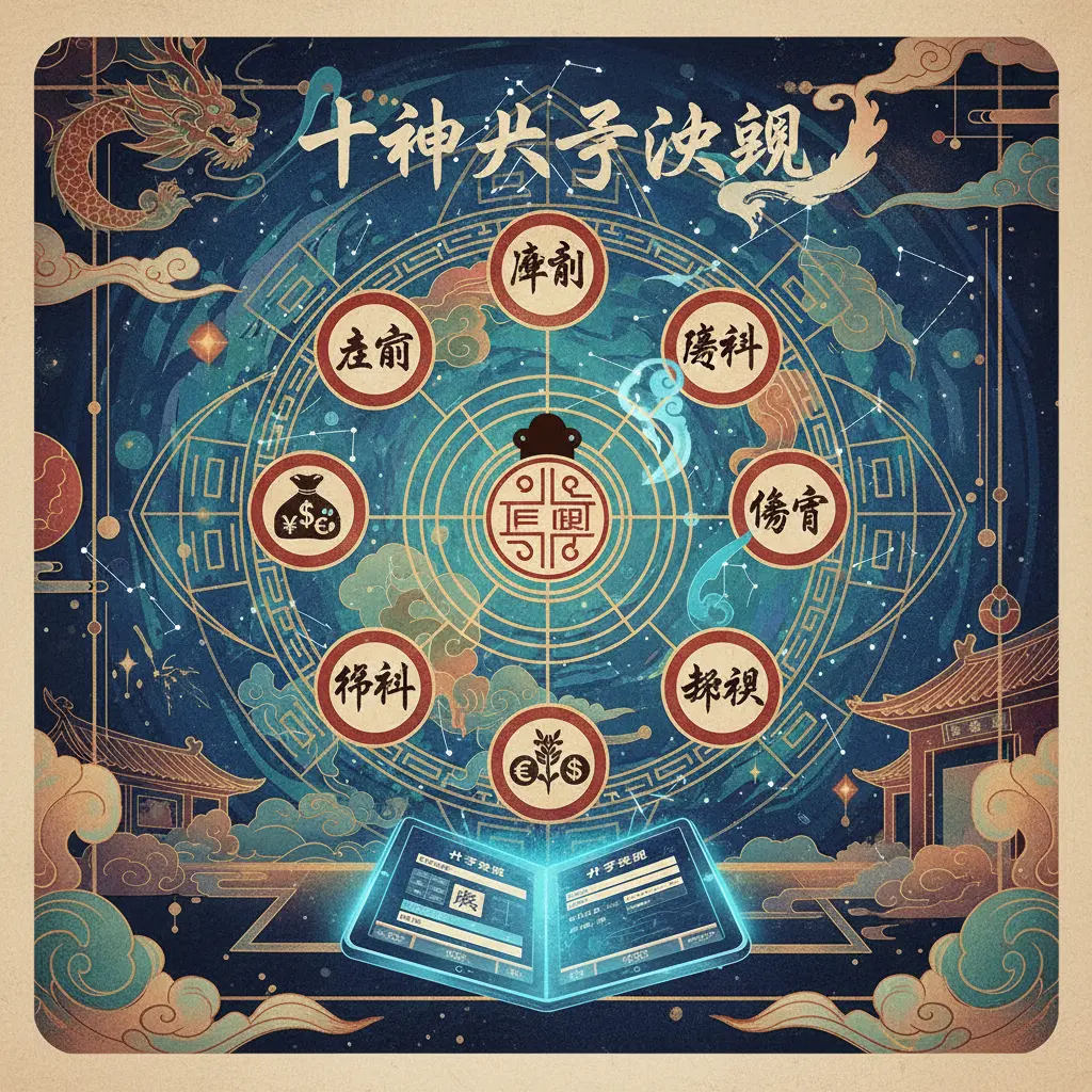 八字查詢 - 十神