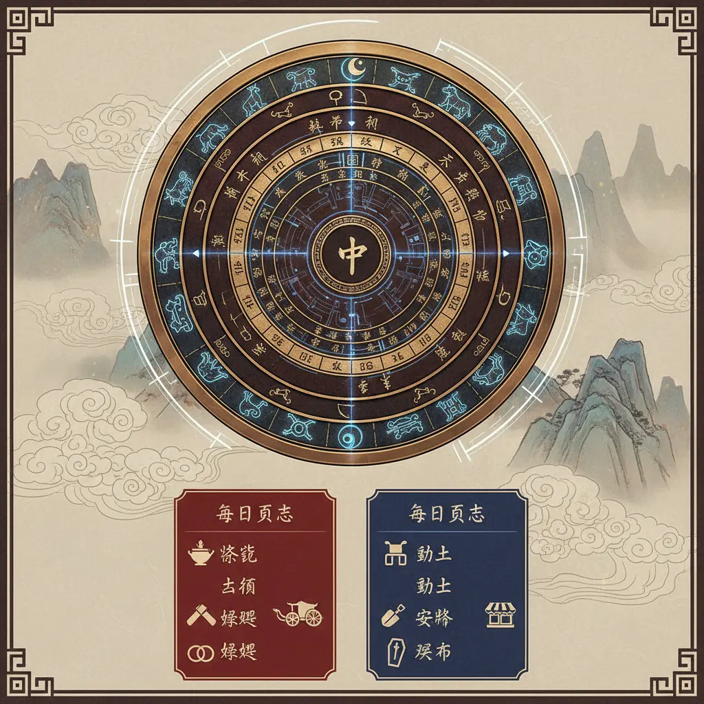 每日宜忌 - 萬年曆