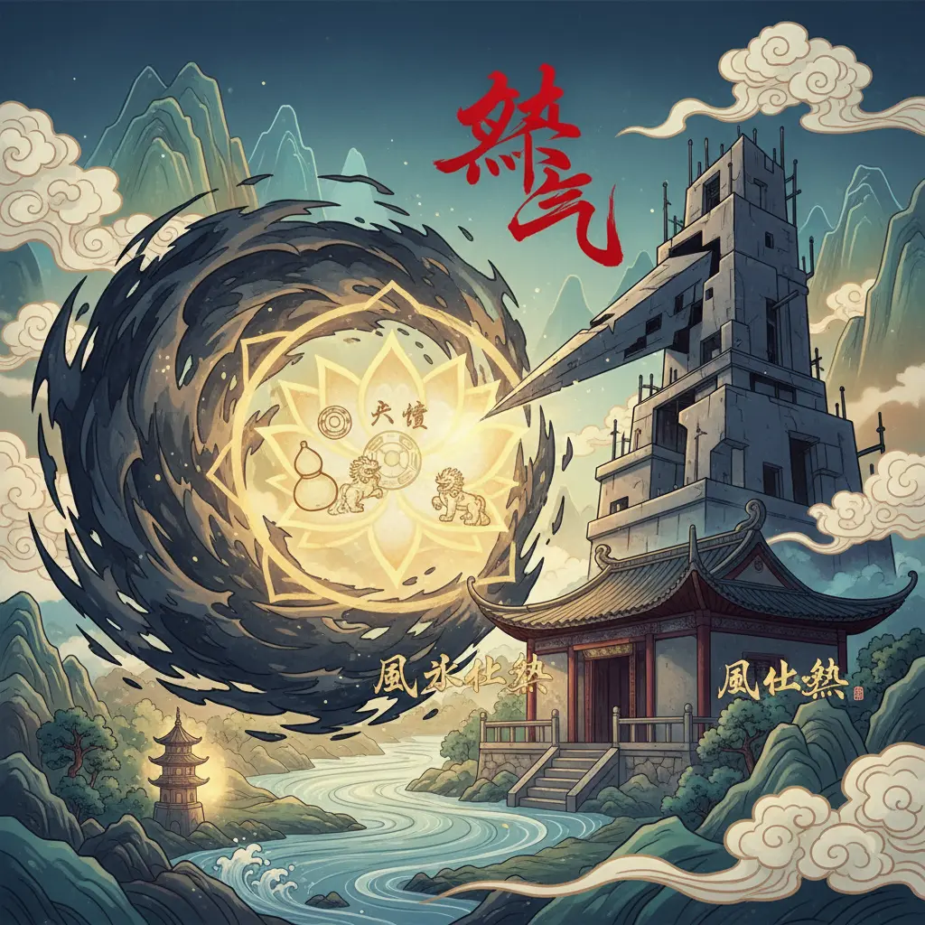 風水化煞 - 煞氣