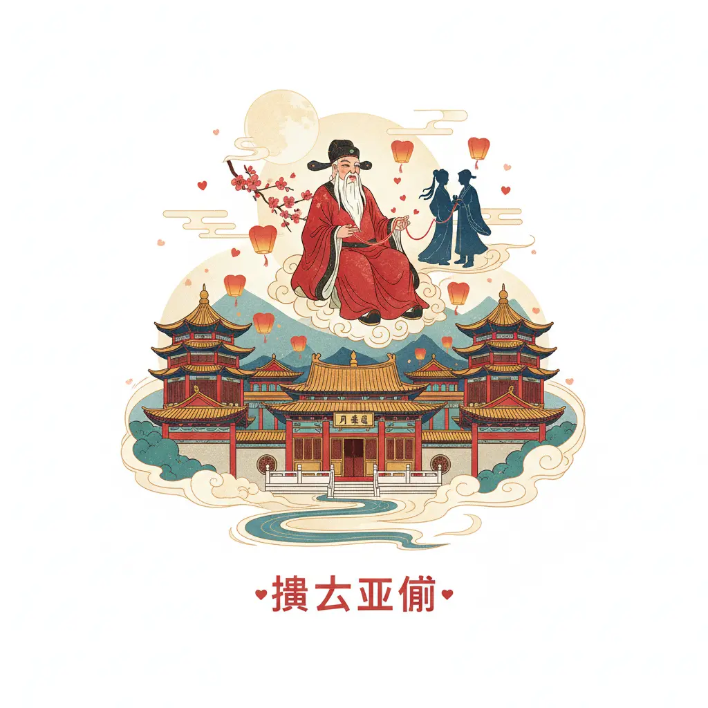 黃大仙廟 - 月老殿