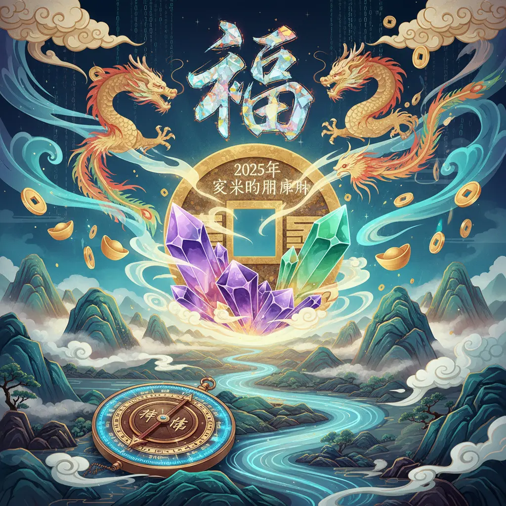 流年風水 - 2026年水晶偏財