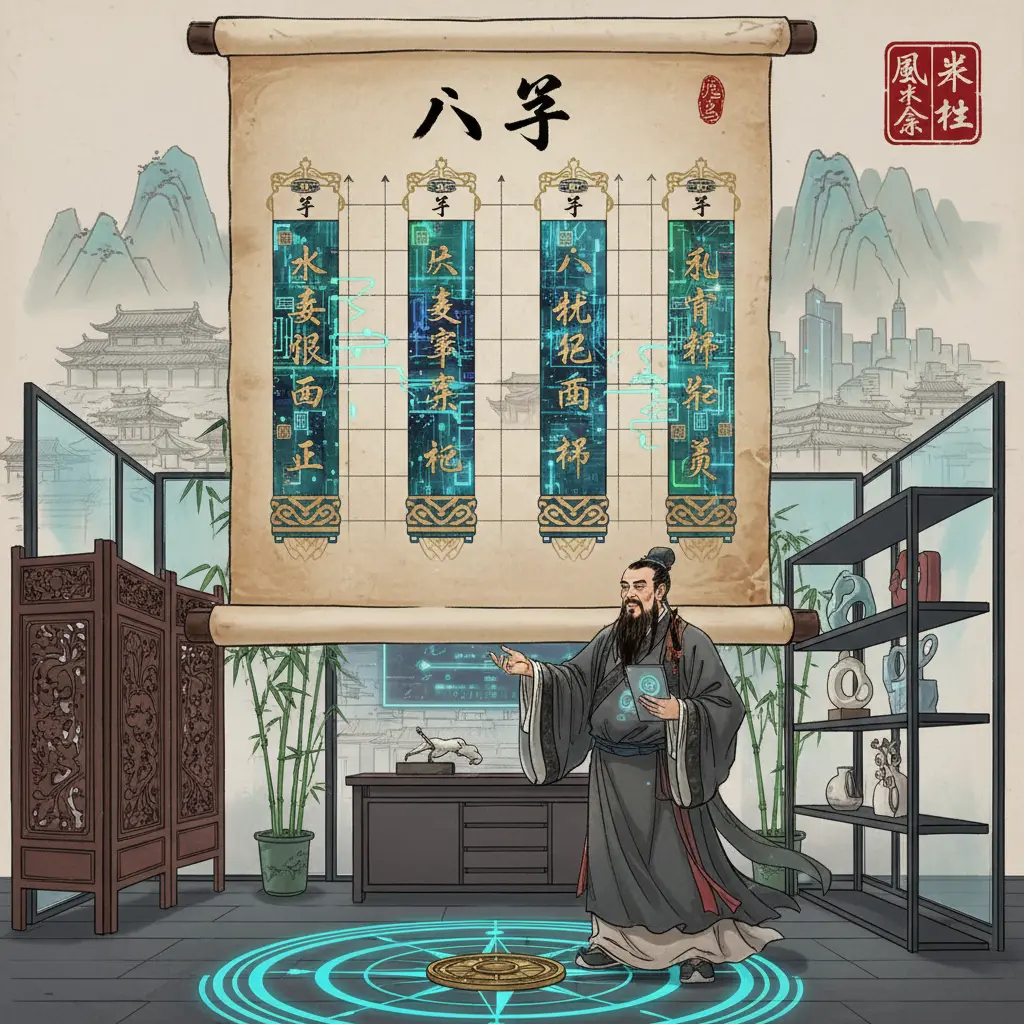 風水師傅案例 - 八字