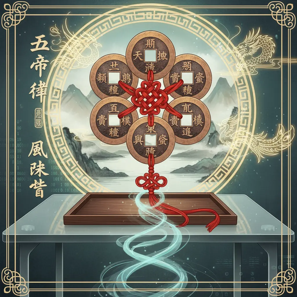 風水擺設 - 五帝錢
